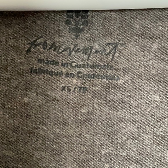 Free People Movement City Vibes Tee.  Gray, Size XS. - Picture 3 of 6